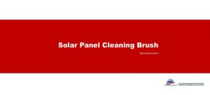 Solar Panel Cleaning Brush – SGLR-C